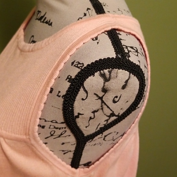 Pale Orangey-Pink Knit Tank *NWT* - Picture 8 of 8